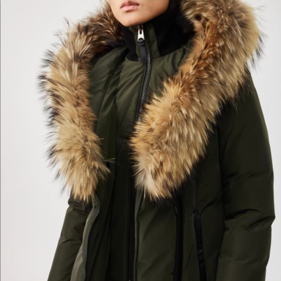 *SOLD* MACKAGE Adali Jacket in Army Green - Picture 4 of 9